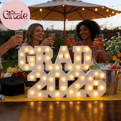 2026 Graduation Decorations- Light up Letters «GRAD 2026» Class of 2026 Graduati