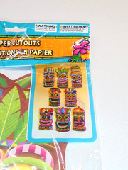 Tropical Luau Beach TIKI Party Cutout Set 8 Pack