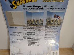 SUPERMAN Scene Setter HAPPY BIRTHDAY party BACKDROP DC Comics superhero