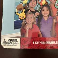 Pokemon Party Decorations Photo Backdrop with Props Table Decorations New