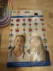 Unicorn birthday party supplies bundle