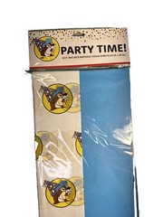 NEW Buc-ee’s Birthday Tissue Paper Blue + Birthday Logo 8 Sheets for Gifts