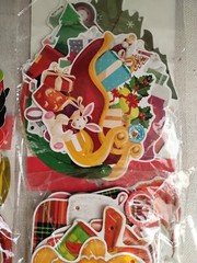 Merry Christmas Party Decorations Banner Dangling Santa Gingerbread More