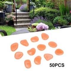 Home Show Luminous Stones Fish Tank 50PC Fish Tank Garden Glow In The Dark