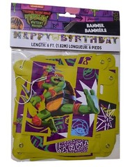TMNT Jointed Banner «Happy Birthday» 1 Ct Teenage Mutant Ninja Turtles