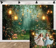 Fairy Tale Wonderland Backdrop 7x5ft – Perfect for Photoshoots and Decor