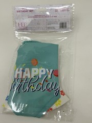 Sweet Stuff Dog Birthday Party Set 2 PC – Bandana & Party Hat – Small