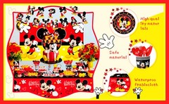 Disney Mickey Mouse Birthday Supplies Party Decoration Tableware Balloons Plates