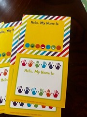 30 Assorted Write on Name Labels + Fast Shipping