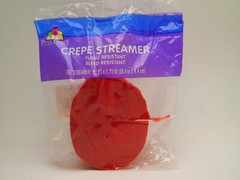 Crepe Paper Apple Red Party Wedding Reception Decoration Streamers – 81ft