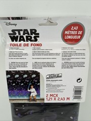 Star Wars Birthday Banner And Photo Backdrop Plus Birthday Candle