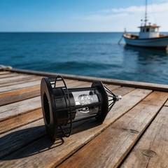 Solar Powered Rotating Lighthouse Light for Outdoor Garden Patio and Lawn Use
