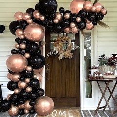 129pcs Rose Gold Balloon Kit – Perfect for Celebrations & Decor