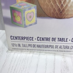 Party express Hallmark 12 1/2” centerpiece bear baby boy (bin-o)