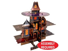 Haunted House Cupcake Stand Halloween Party Supplies Lot (Pack of 2) Cookies New