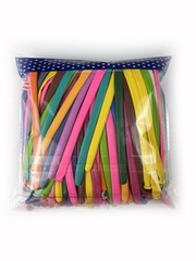 KADBANER 260Q Long Balloons 100 Pack latex balloons Graduation Wedding Reunio…