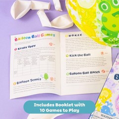 Balloon Ball – Compact, Travel-Friendly Fun with Fabric Cover & Balloons | Le…