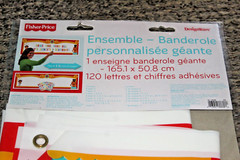 FISHER PRICE 1st BIRTHDAY CIRCUS CUSTOMIZABLE GIANT BANNER Party Supplies Red