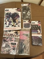 Star wars Kid’s Birthday Party Lot – NEW