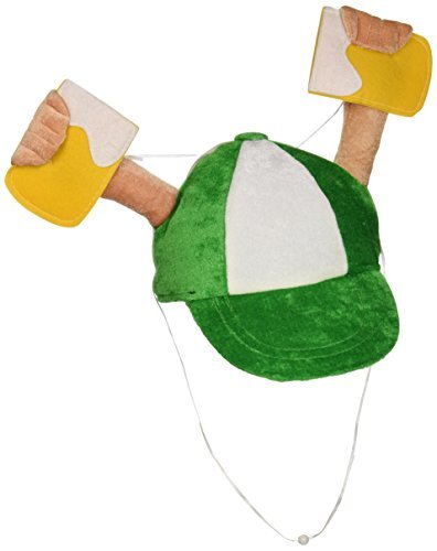 Beistle Plush St Patrick’s Day Mugs Cap – One Size Fits Most