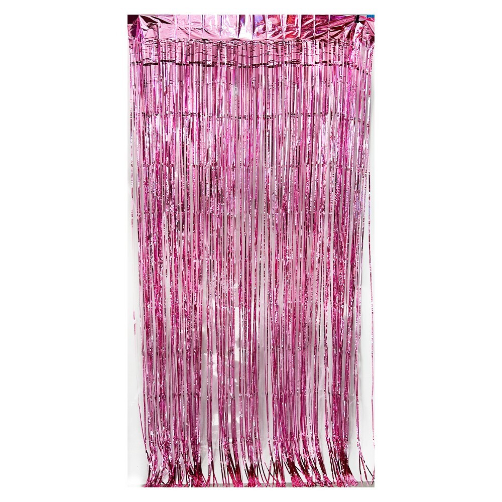 1 * 2-meter silver rain silk curtain graduation season party decoration supplies