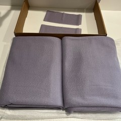 Ling’s Moment 10 ft x 10 ft Light Purple Chiffon Like Backdrop Curtains Lavender