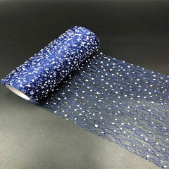 Floral Tulle Roll 15cm x 9.14m Wedding Baby Shower Party Decor Craft DIY Fabric