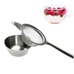 Fine Mesh Strainer with Long Handle, Stainless Steel Mini Tea Strainer with d…