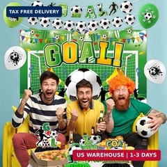 World Cup Party Decorations 2026, Complete Celebration Kit, Party Supplies for F