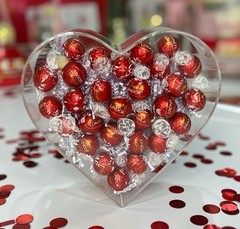 Acrylic Fillable Heart – UNFILLED – 25cm