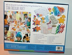 Hearth Song Crafty Creation Birthday Party Kit Star Bright Outer Space 241-Piece