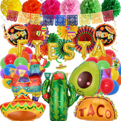 Cinco De Mayo Party Decorations, Mexican Themed Party Supplies Papel Picado Bann