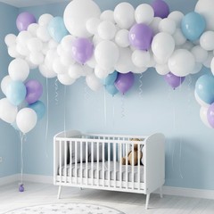 154pcs White Balloons Different Sizes 18 12 10 5 Inch Latex Balloons Garland …