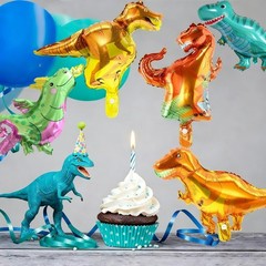 104-Piece Dinosaur Birthday Decorations Set: Eco-Friendly Dino Party Supplies