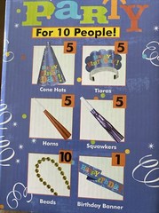 Happy Birthday Party in a box for 10
