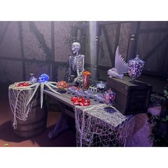 4 Ft. x 14 Ft. Natural Cotton Fish Net Wall Decorations – 3 Pc.