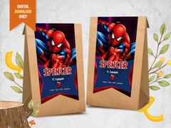 Spiderman DIGITAL Birthday Bundle, Spidey Party Bundle, Party Pack – YOU PRINT