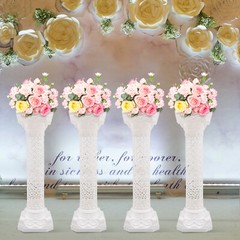 Classic Triumphant Columns 4 White Roman Pillar Durable Wedding Decorative Stand