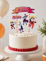 Personalized Shinobi Hero Ninja Cake Topper