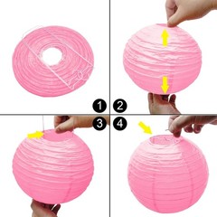 12 Pcs Decorative Paper Lanterns – Romantic Hanging Decor for Special Occasions