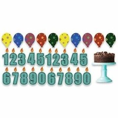 Birthday Boy Pathway Markers – Candle Numbers, Cake, Balloons – FREE SHIPPING