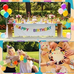 2pcs Rainbow Flowers Friendship Bracelets Matching Bracelets with Cards Game