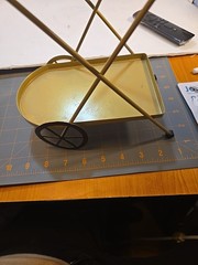 Target bullseye playground Mini Bar Cart