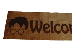 ! NEW WELCOME BABY MUGGLE HARRY POTTER BABY SHOWER OR WELCOME HOME BANNER