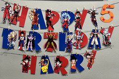 Dragon Ball Z PERSONALIZED BANNER, HAPPY BIRTHDAY BANNER, PARTY SUPPLIES