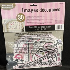 Day in Paris Cutouts Mega Value Pack 30 Ct