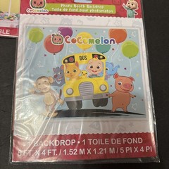 Cocomelon Happy Birthday Party Decorations Supplies lot cake topper backdrop etc