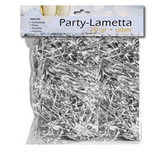 20G Party Tinsel Strips Silver New Year’s Wedding Metal Strips Decoration
