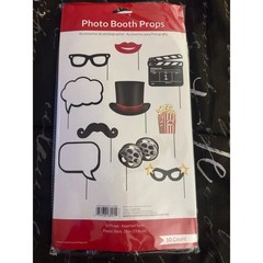 Creative Converting Hollywood Lights Photo Booth Props 10 ct Movie Theme Party