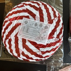 Red , White, Burgundy Paper Party Decor Lanterns, Crepe Paper, Tissue Poms, Lot